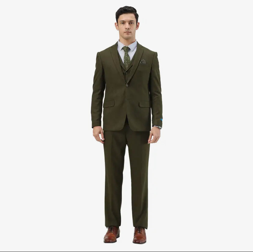 Olive Tweed Suit