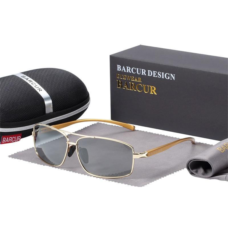 Luxury Rectangle Polarized Sunglasses For Men