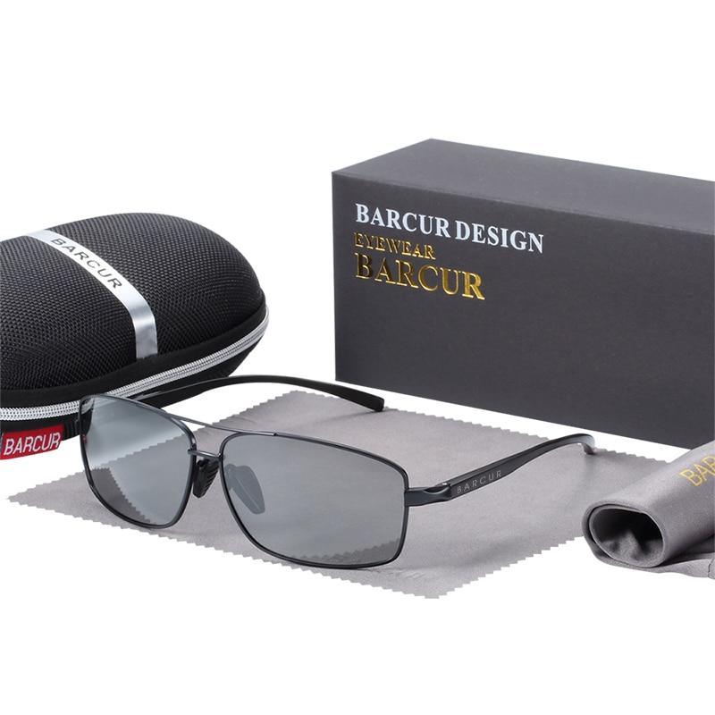 Luxury Rectangle Polarized Sunglasses For Men