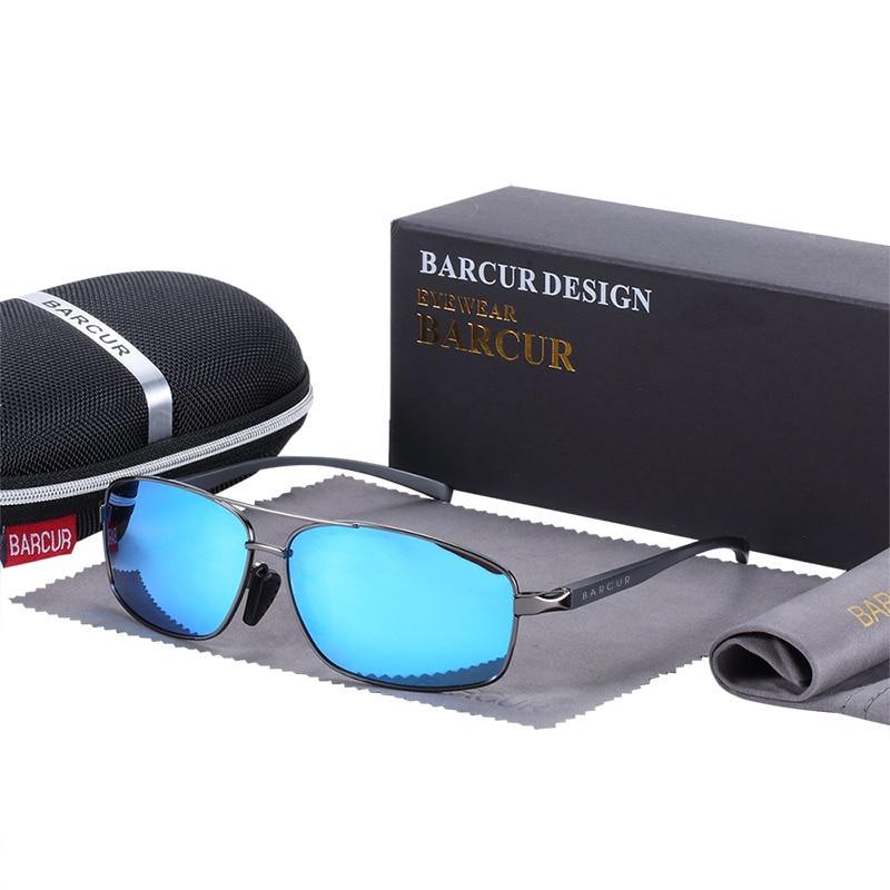 Luxury Rectangle Polarized Sunglasses For Men