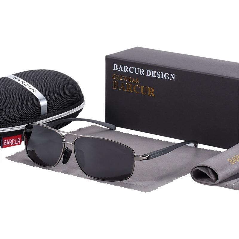 Luxury Rectangle Polarized Sunglasses For Men