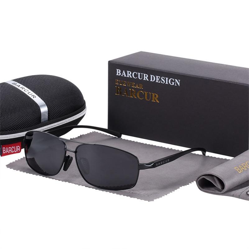 Luxury Rectangle Polarized Sunglasses For Men