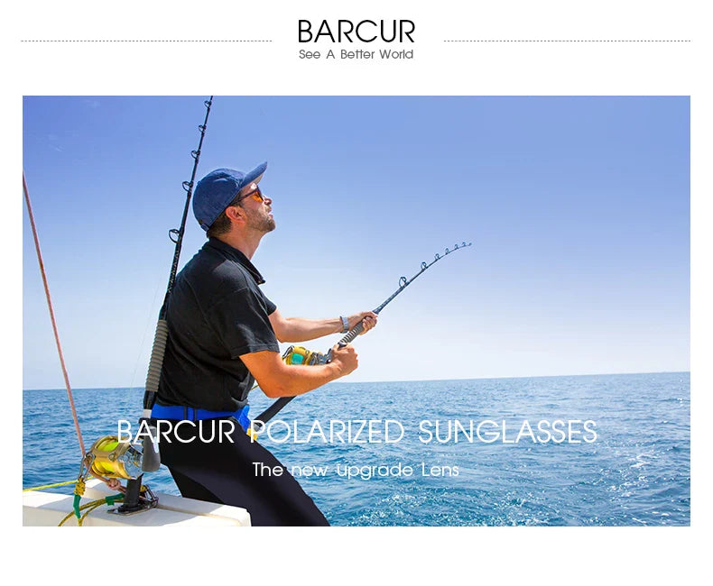 BARCUR Polarized Sports Sunglasses for Men