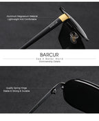 BARCUR Polarized Sports Sunglasses for Men