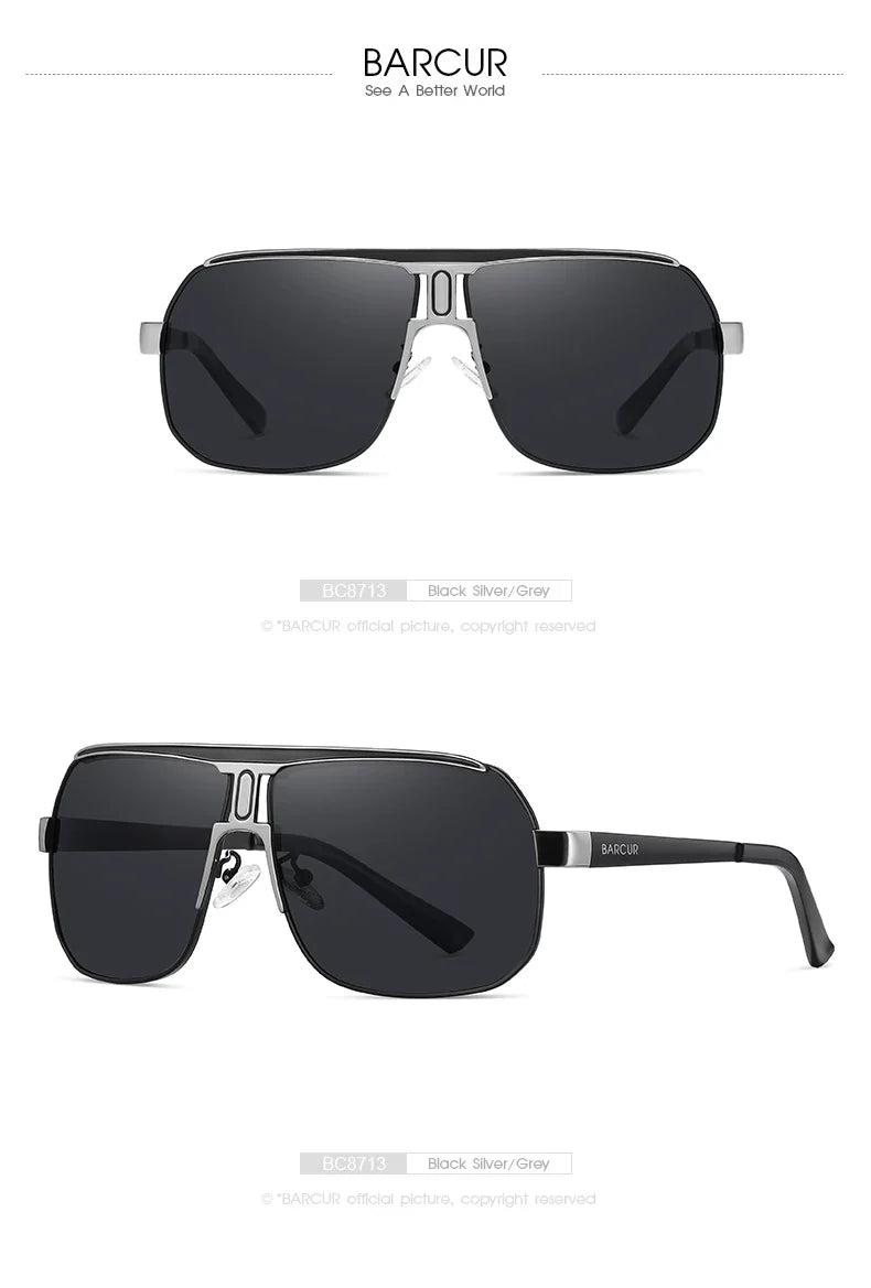 BARCUR Polarized Sports Sunglasses for Men