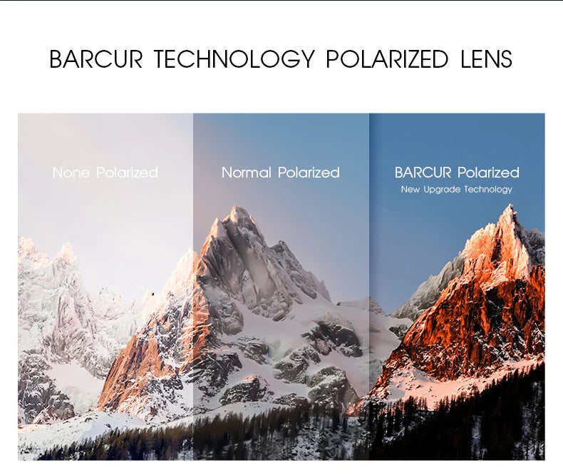 BARCUR Polarized Sports Sunglasses for Men