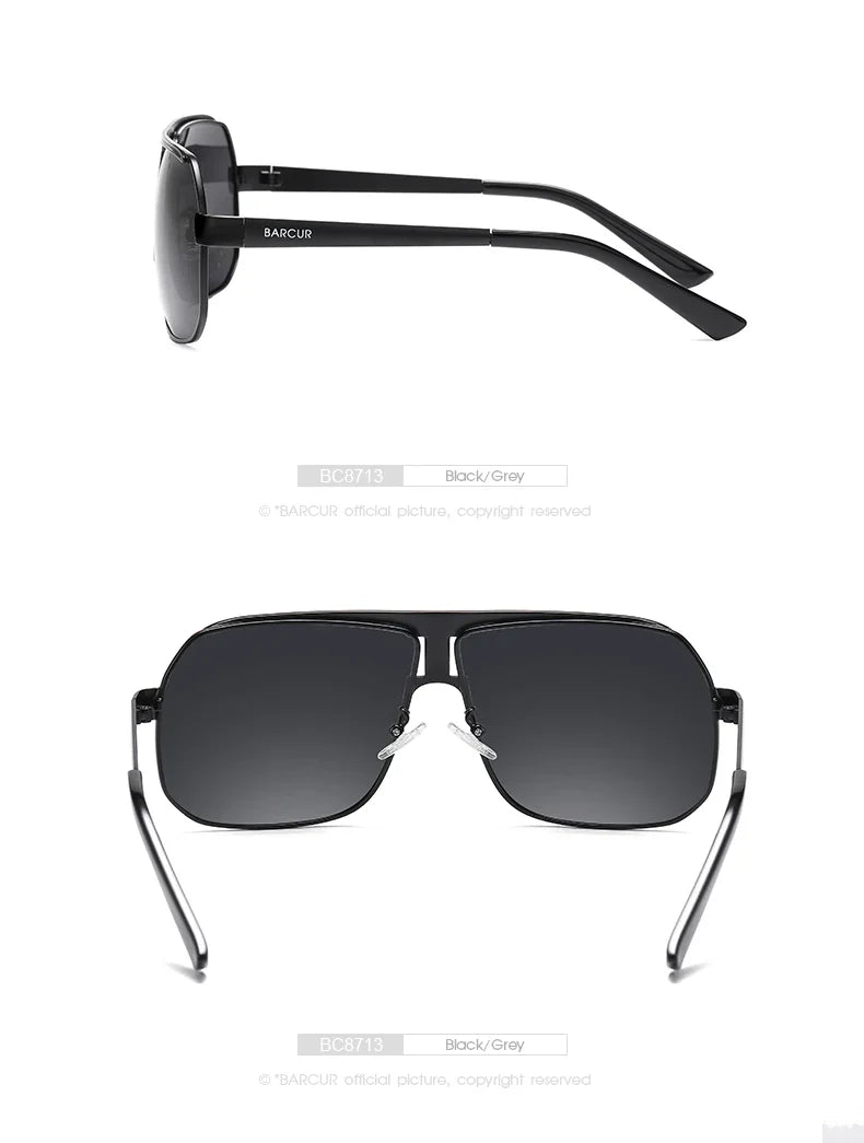 BARCUR Polarized Sports Sunglasses for Men