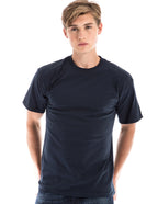 Retro Ring-Spun Crew Neck T-Shirt 2100