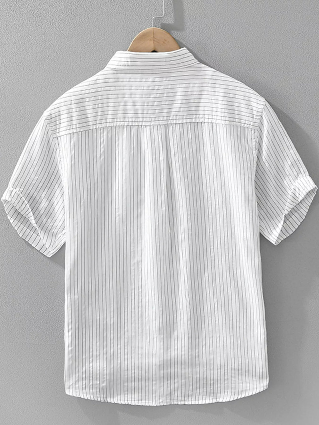 Men's Striped Short Sleeve Shirt